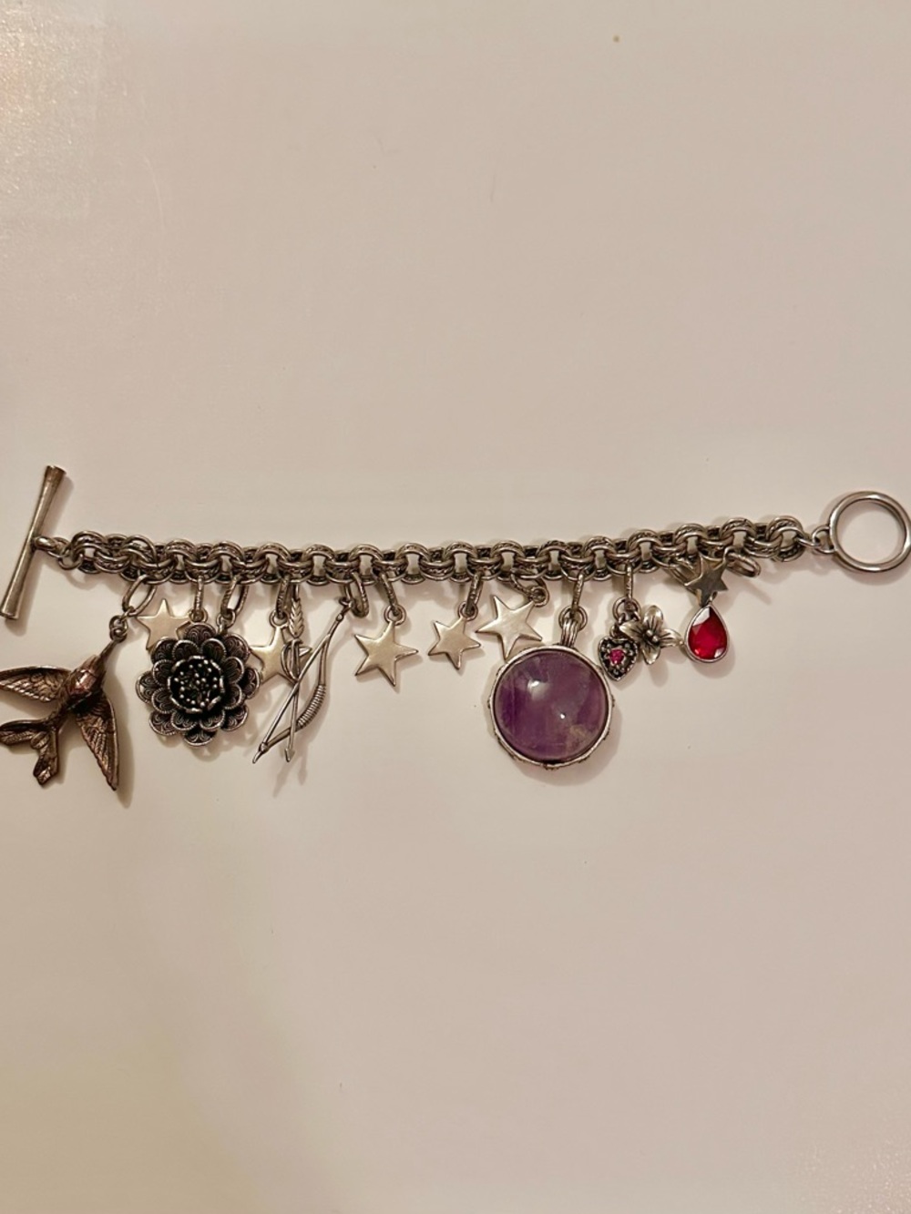 Vintage Lucky Brand Charm Bracelet